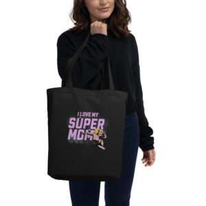 Love Super Mom Eco Tote Bag