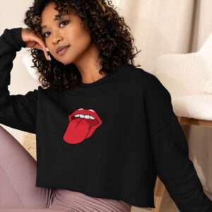 SweetHeart Ladies Crop Sweatshirt