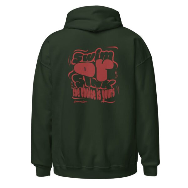 "SWIM OR SINK" Unisex Hoodie