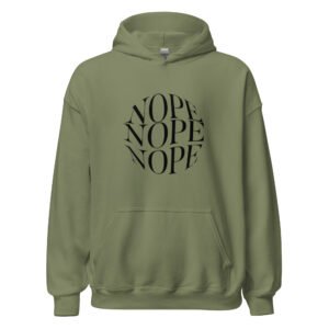 "NOPE" Unisex Hoodie