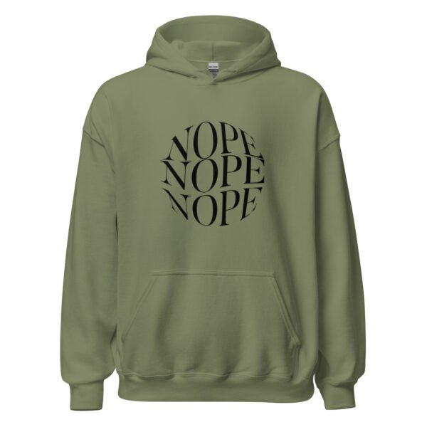 "NOPE" Unisex Hoodie