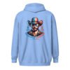 "HEAVENS COWBOY" Men's heavy blend zip hoodie