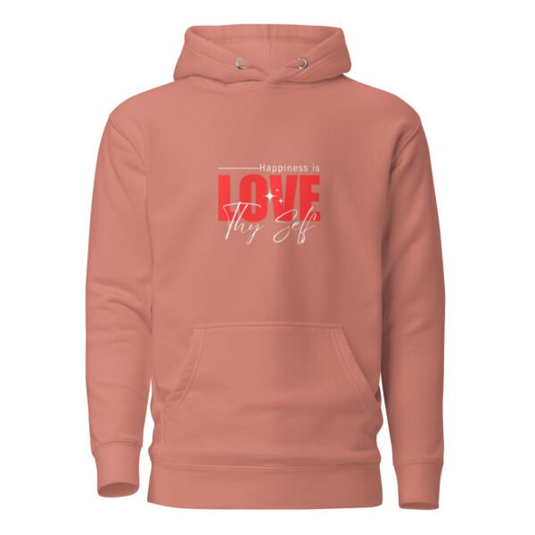 unisex-premium-pullover-hoodie-dusty-rose-front-6aa4b35231f9c.jpg "LOVE THY-SELF" Unisex Hoodie