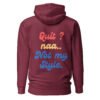 "NO QUITTING" Unisex Hoodie