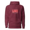 unisex-premium-pullover-hoodie-maroon-front-6aa4b352246bc.jpg "LOVE THY-SELF" Unisex Hoodie