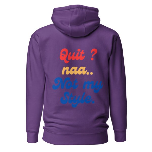 "NO QUITTING" Unisex Hoodie